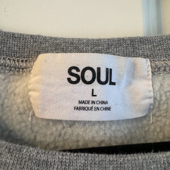 Soulcycle Army of Love sequin sweatshirt W Size L - Valentines ready! - Picture 2 of 4